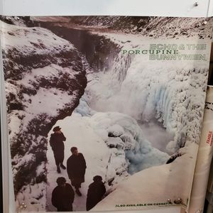 Echo and the bunnymen rare UK promo poster